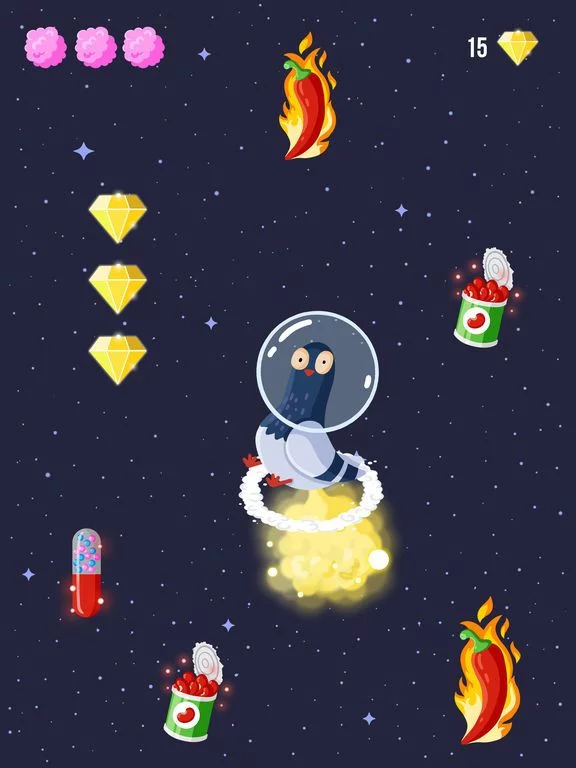 Изображение игры: Space Hop: helix jump space