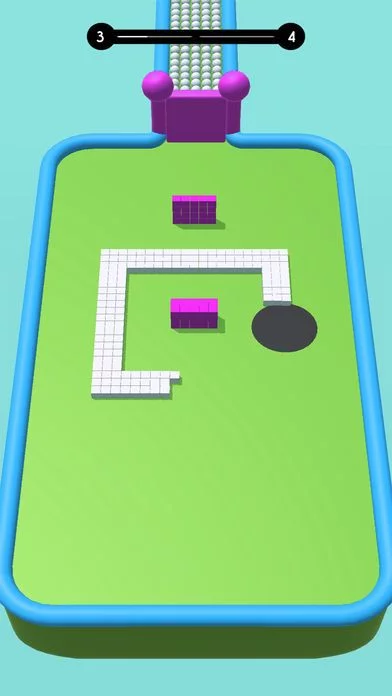 Изображение игры: BlocksBuster: Color Hole 3D