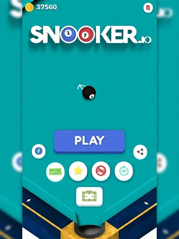 Изображение игры: Snooker.io