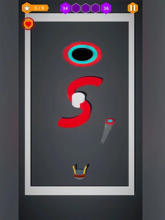 Изображение игры: Blackhole Shuffle Board.io