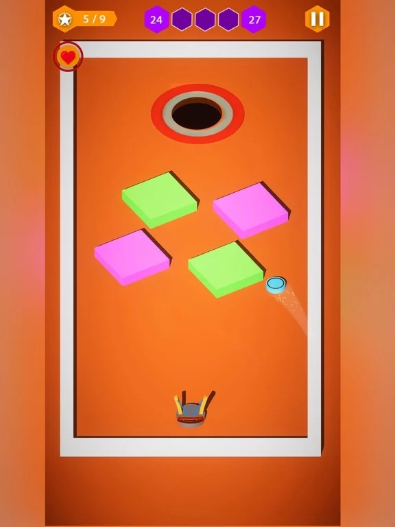 Изображение игры: Blackhole Shuffle Board.io