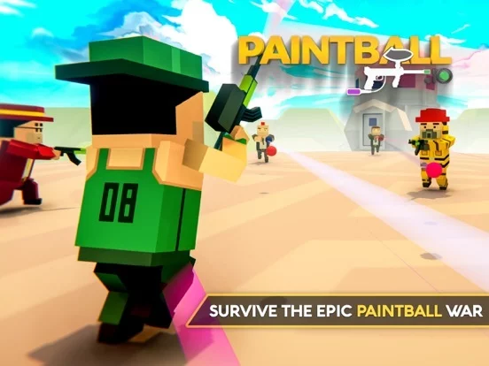 Изображение игры: Paintball.io Mayhem