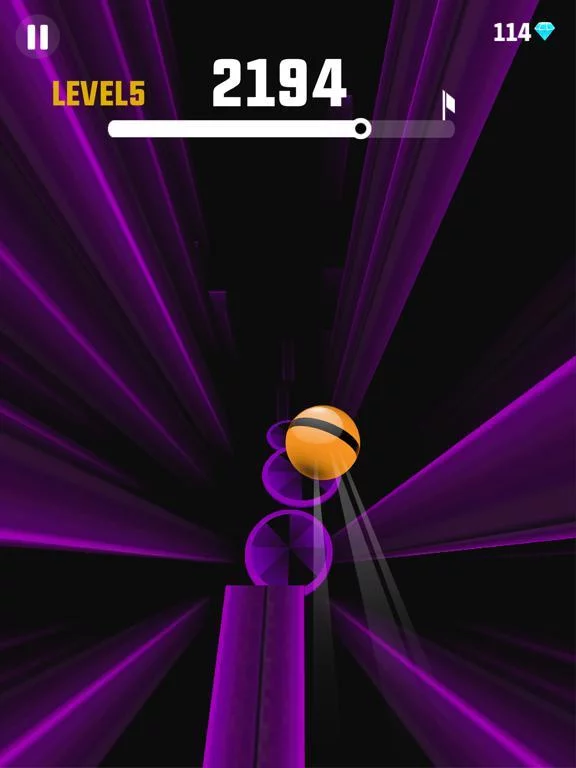Изображение игры: Falling Ball Slope Run