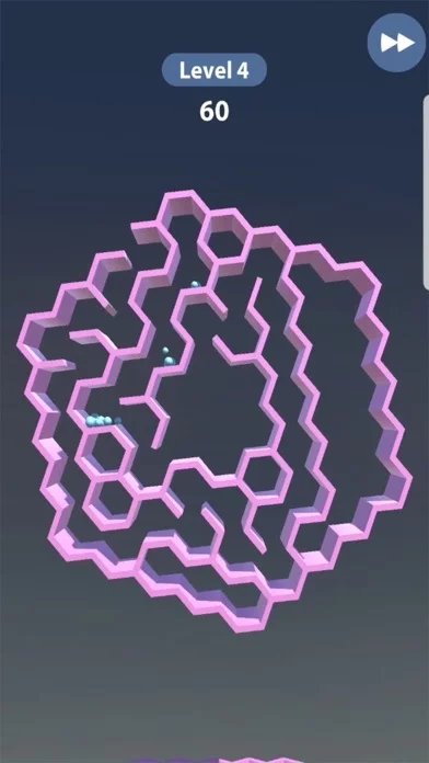 Изображение игры: Stack Balls Out: Maze Rotate