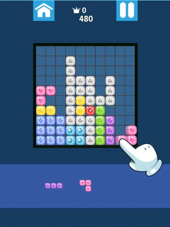 Изображение игры: Candy Shapes-Free Puzzle Maker