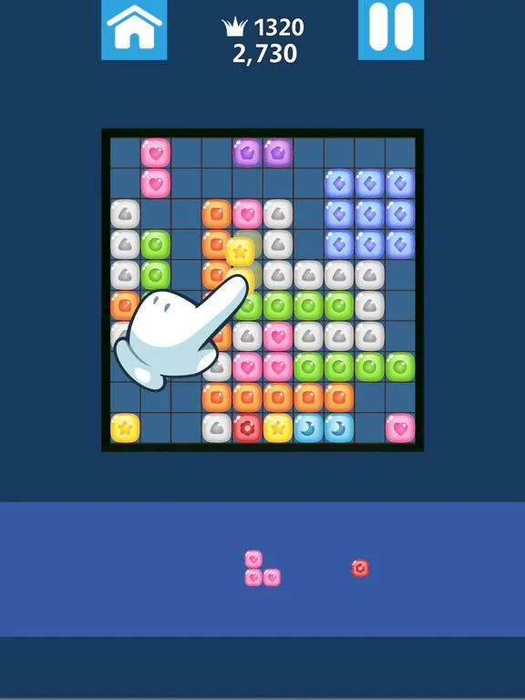 Изображение игры: Candy Shapes-Free Puzzle Maker