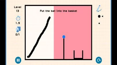 Изображение игры: Line it Draw: Balls & Mind