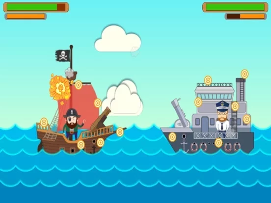 Изображение игры: Naval battle.