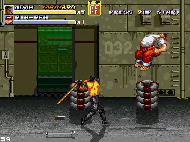 Изображение игры: Streets of Rage Remake