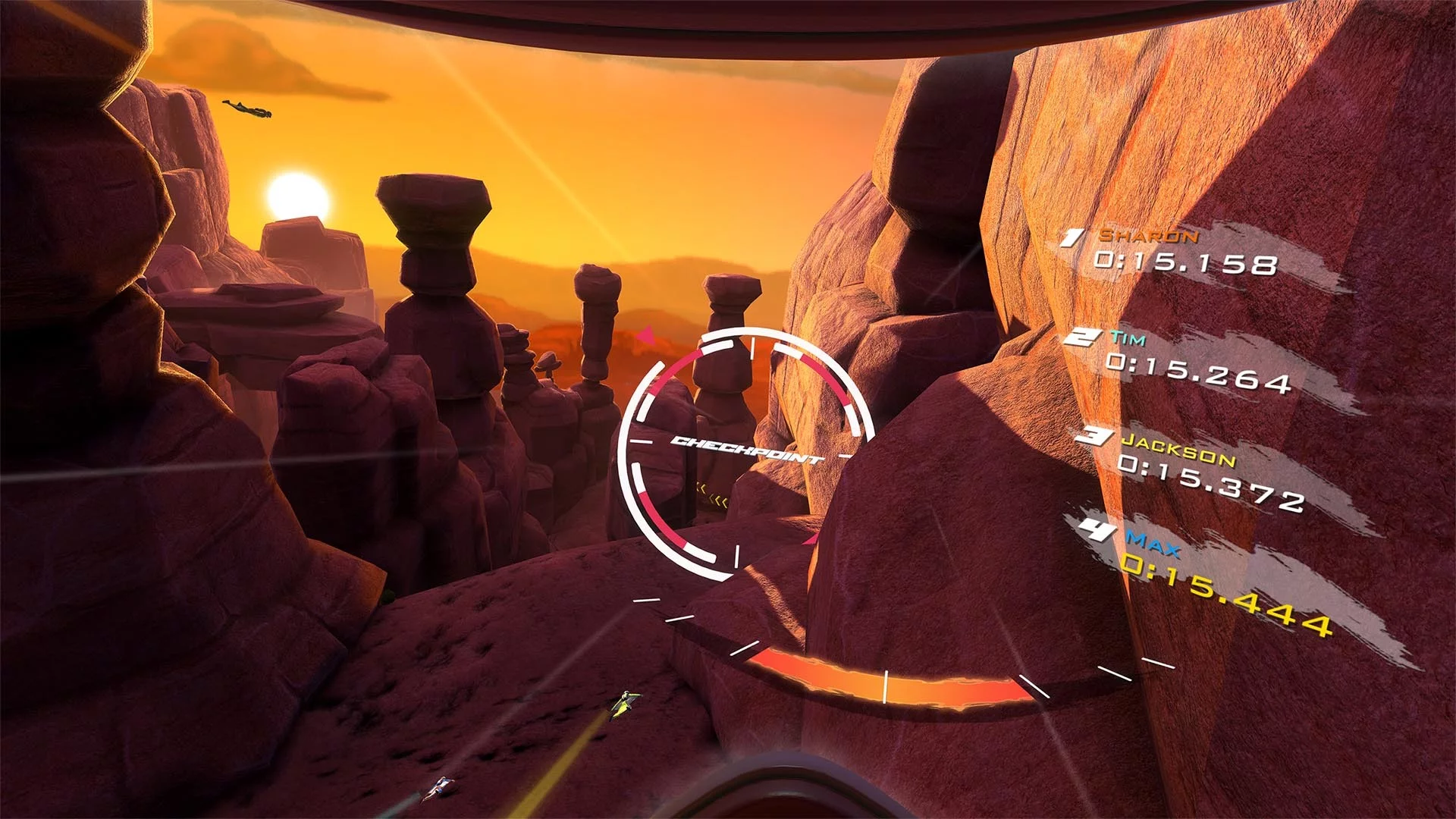 Изображение игры: RUSH VR