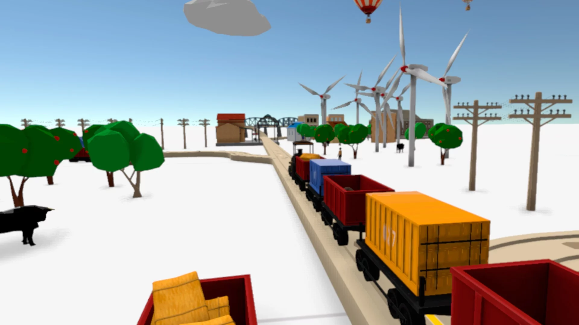 Изображение игры: Trainer VR