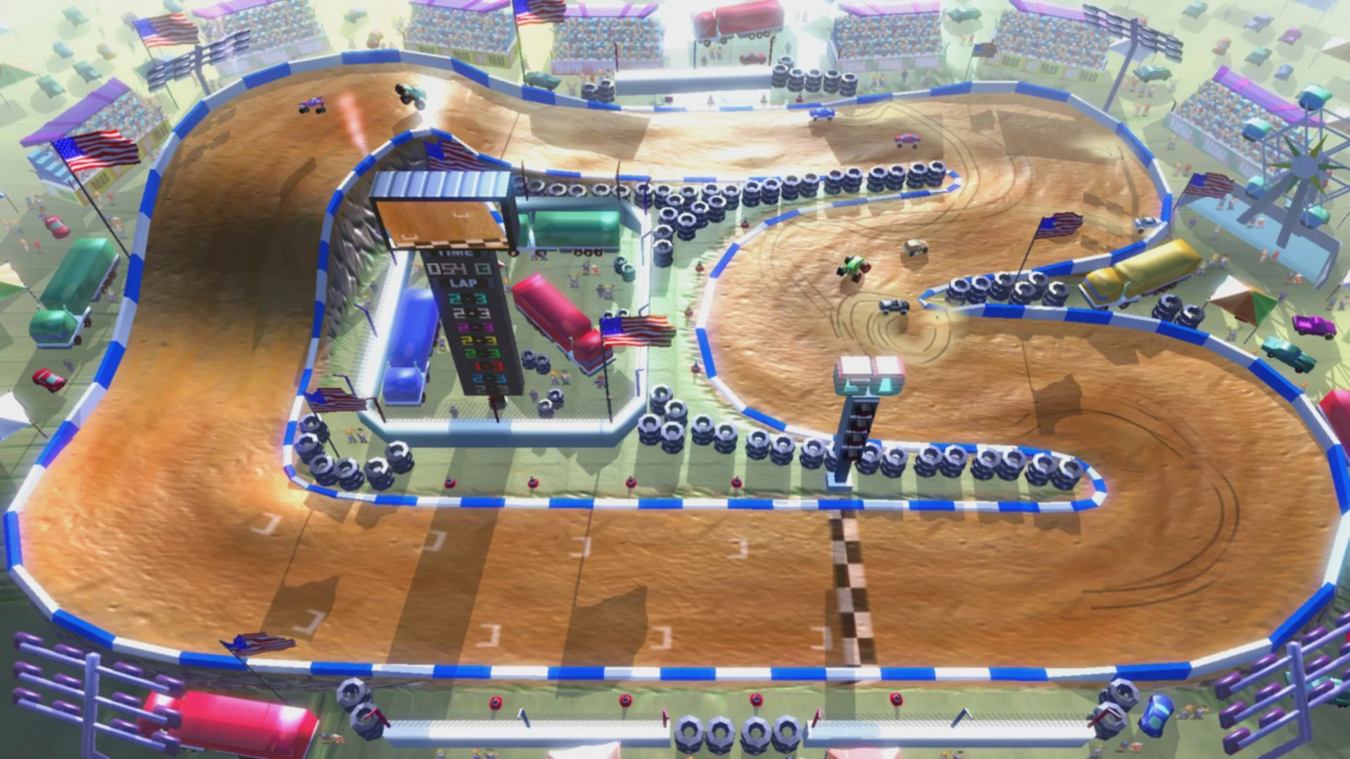 Изображение игры: Rock'N Racing Off Road DX