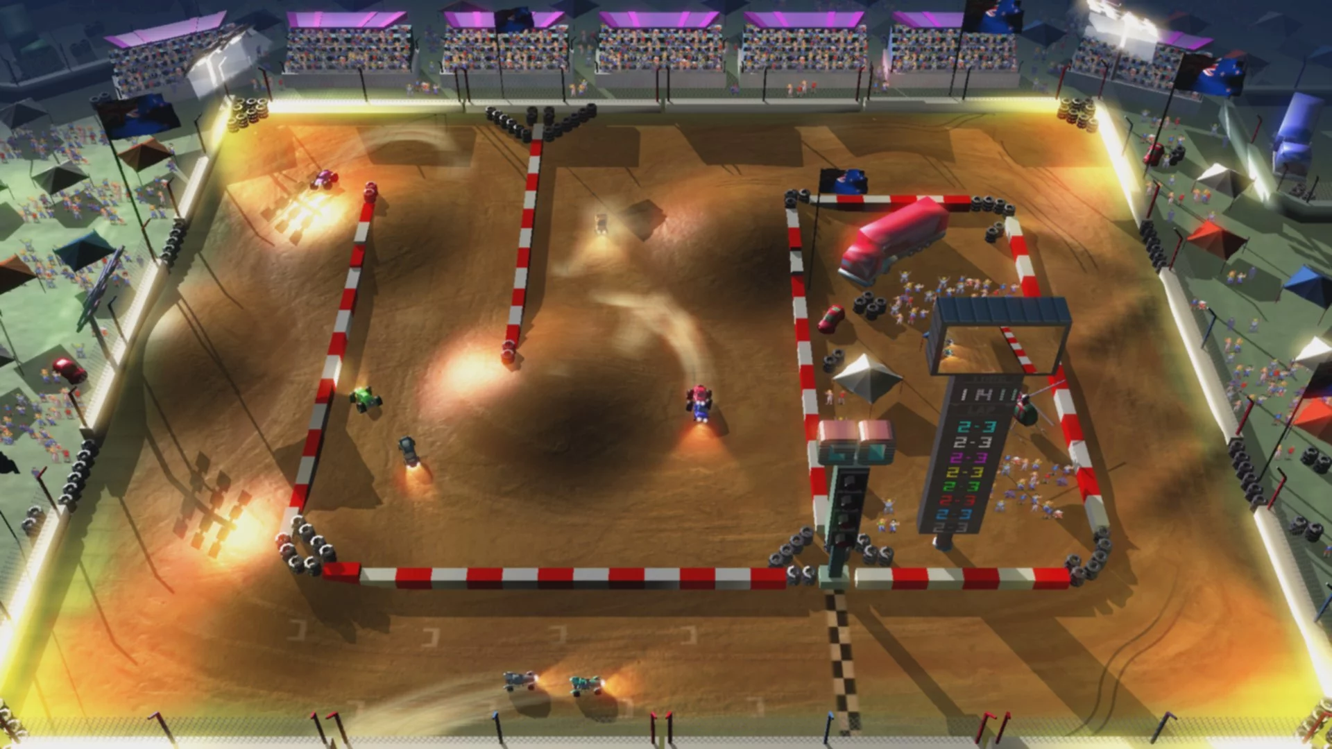 Изображение игры: Rock'N Racing Off Road DX