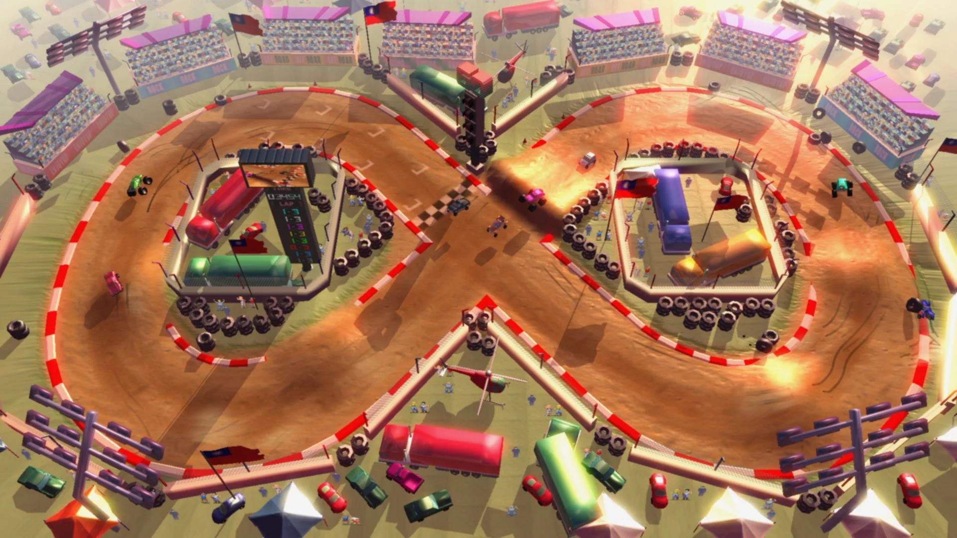 Изображение игры: Rock'N Racing Off Road DX