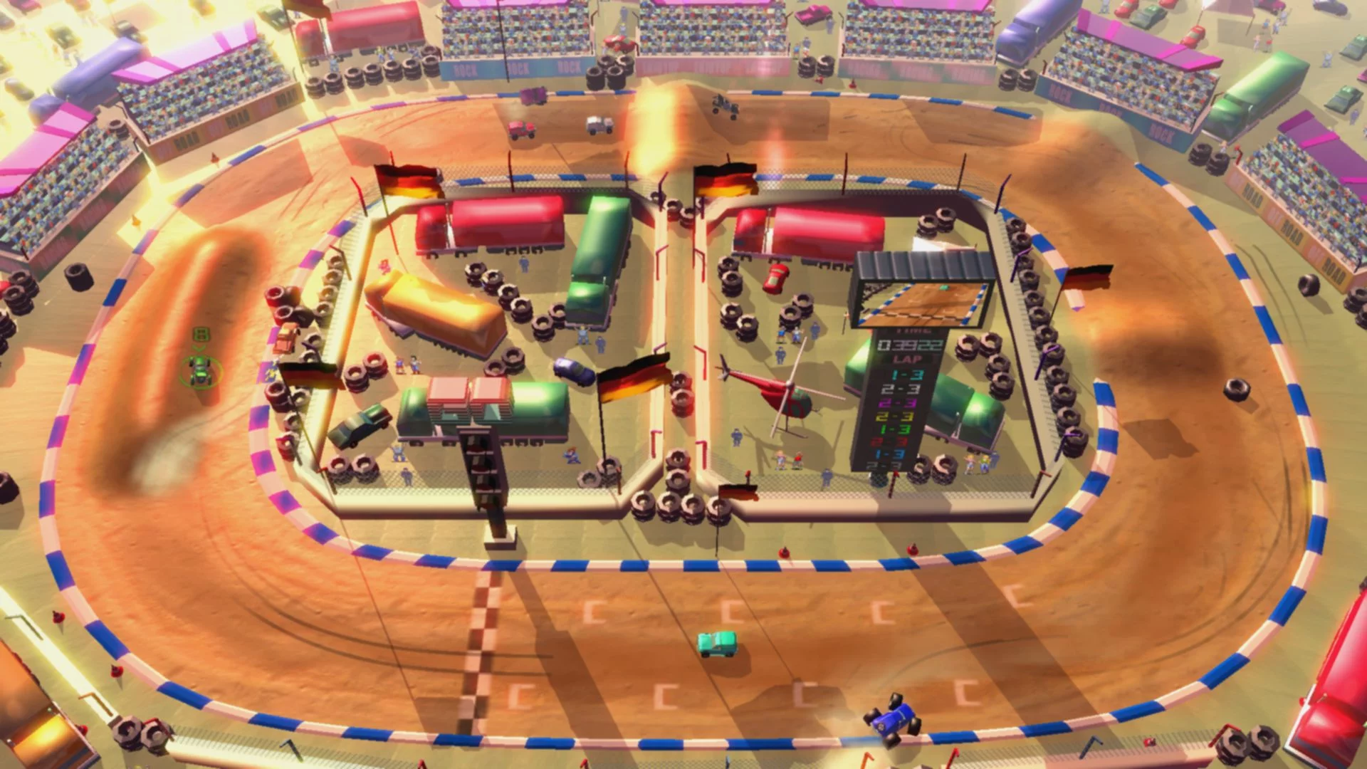 Изображение игры: Rock'N Racing Off Road DX