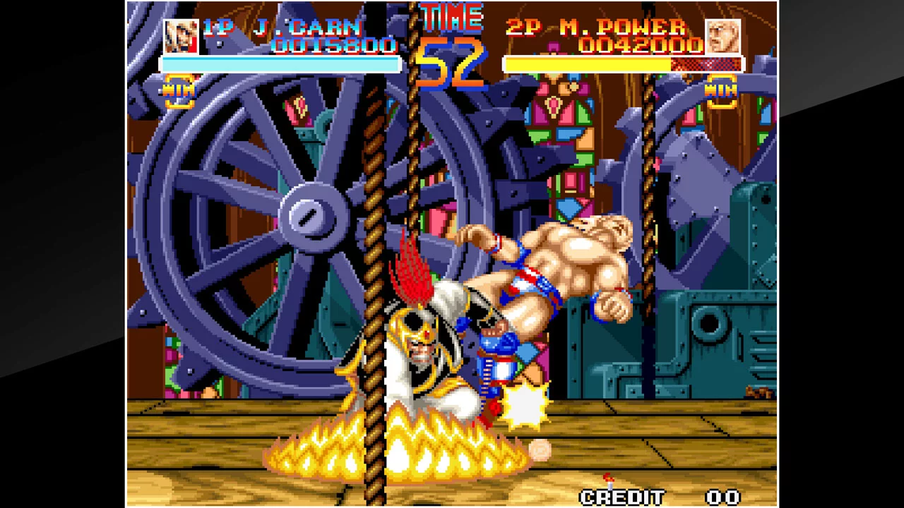 Изображение игры: ACA NEOGEO WORLD HEROES