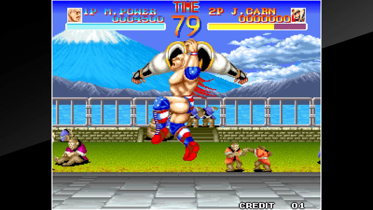 Изображение игры: ACA NEOGEO WORLD HEROES