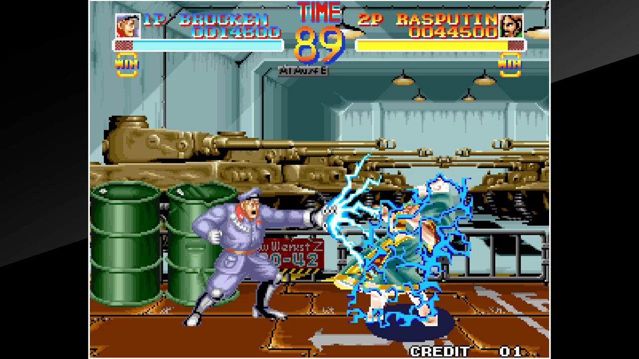 Изображение игры: ACA NEOGEO WORLD HEROES