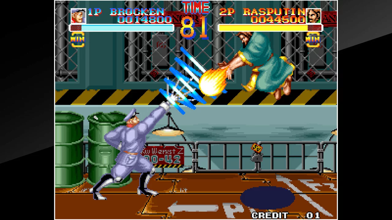 Изображение игры: ACA NEOGEO WORLD HEROES