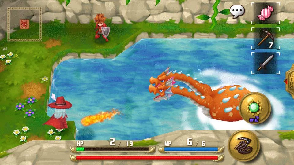 Изображение игры: Adventures of Mana