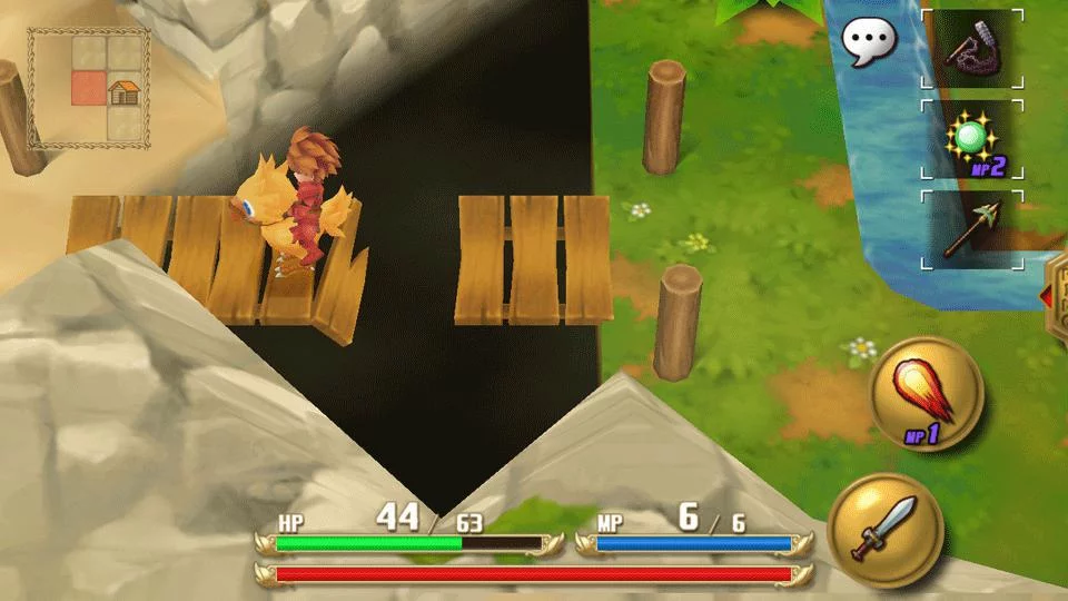 Изображение игры: Adventures of Mana
