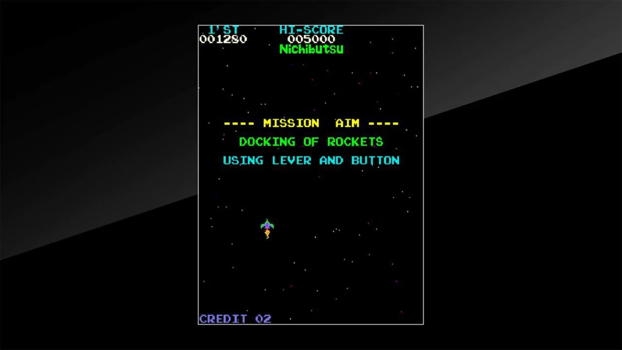 Изображение игры: Arcade Archives MOON CRESTA