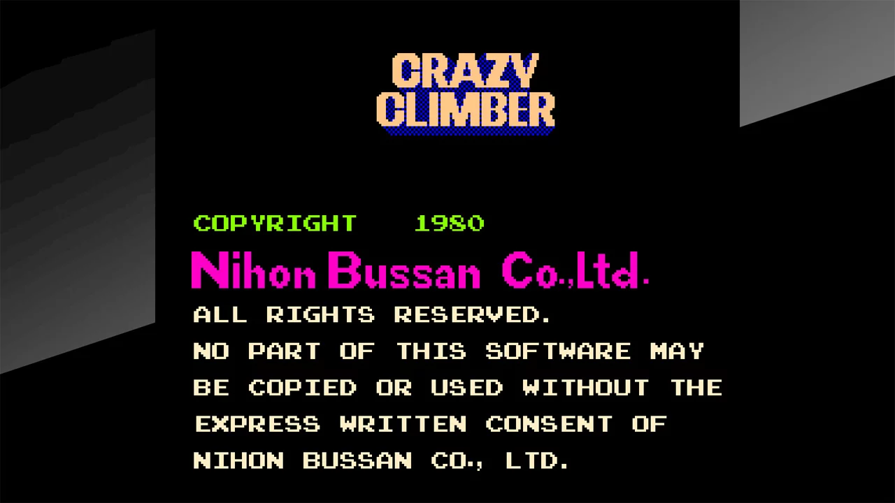 Изображение игры: Arcade Archives CRAZY CLIMBER