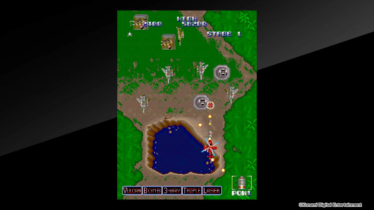 Изображение игры: Arcade Archives A-JAX