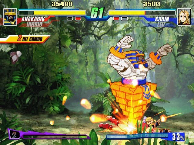 Изображение игры: Capcom Fighting Evolution