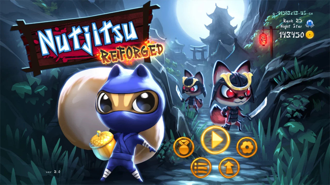Изображение игры: Nutjitsu