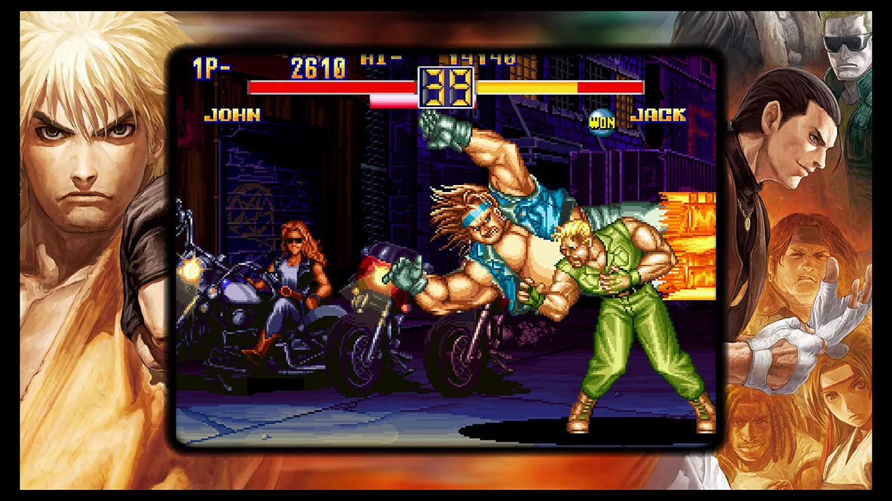 Изображение игры: ART OF FIGHTING ANTHOLOGY