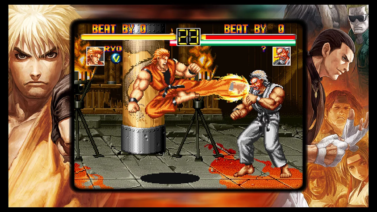 Изображение игры: ART OF FIGHTING ANTHOLOGY