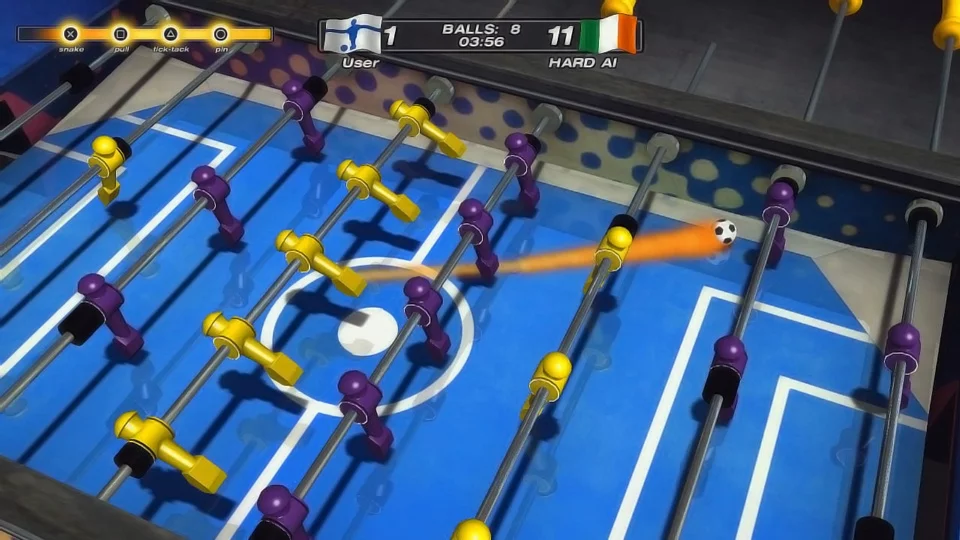 Изображение игры: Foosball 2012