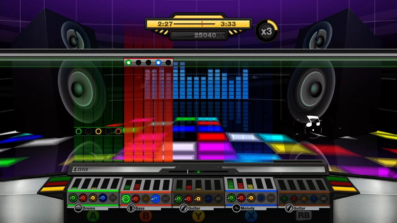 Изображение игры: JAM Live Music Arcade