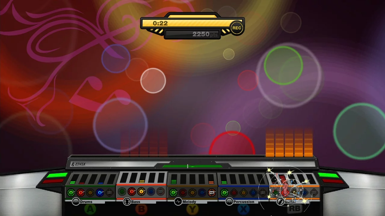 Изображение игры: JAM Live Music Arcade