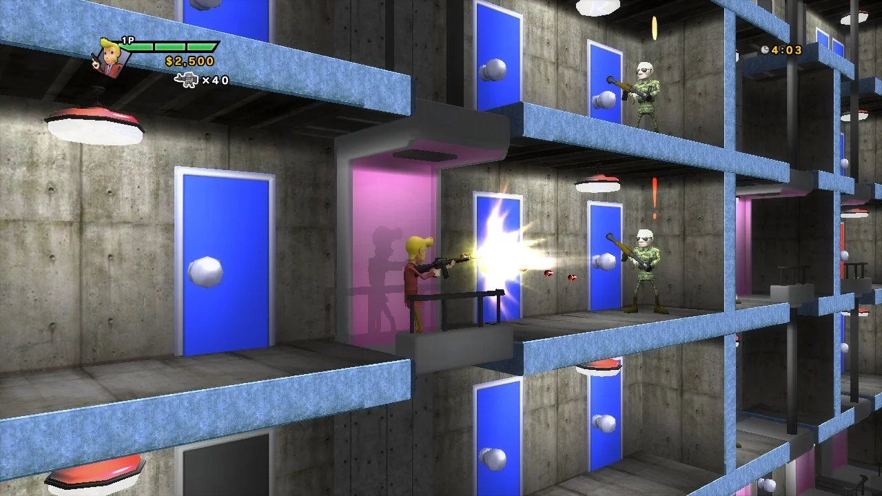 Изображение игры: ELEVATOR ACTION DELUXE