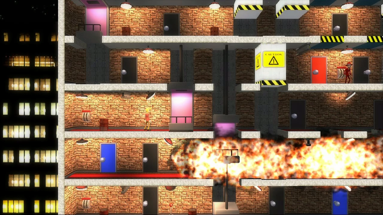 Изображение игры: ELEVATOR ACTION DELUXE