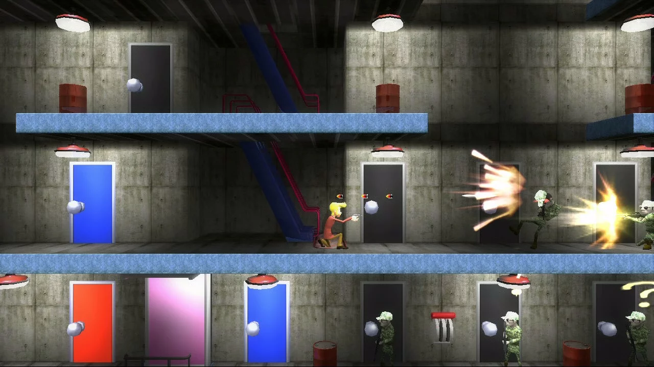 Изображение игры: ELEVATOR ACTION DELUXE