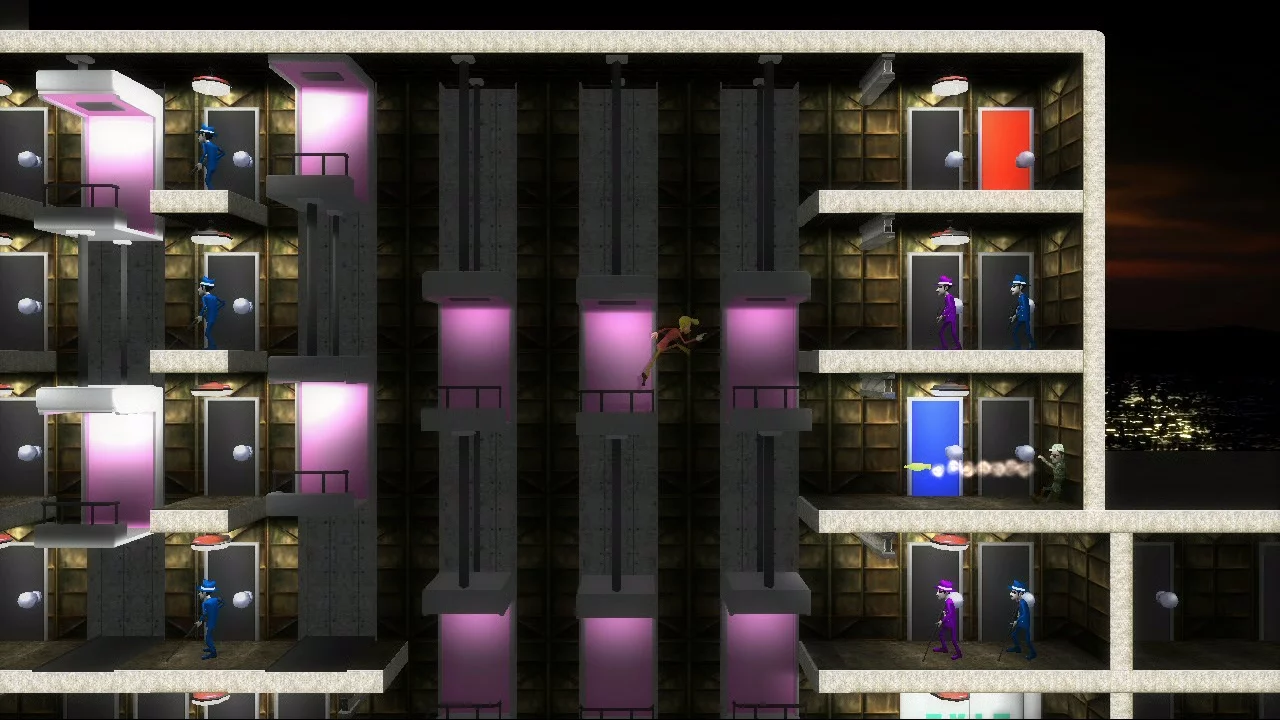 Изображение игры: ELEVATOR ACTION DELUXE