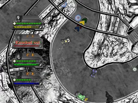 Изображение игры: Monochrome Racing