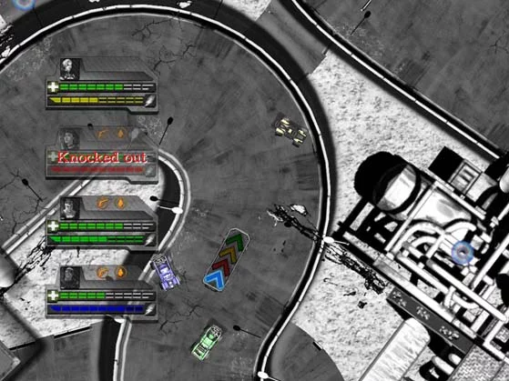 Изображение игры: Monochrome Racing