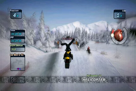Изображение игры: Ski-Doo Snowmobile Challenge