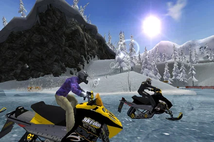 Изображение игры: Ski-Doo Snowmobile Challenge