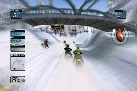 Изображение игры: Ski-Doo Snowmobile Challenge