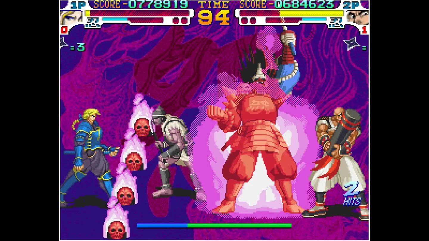 Изображение игры: ACA NEOGEO SENGOKU 3