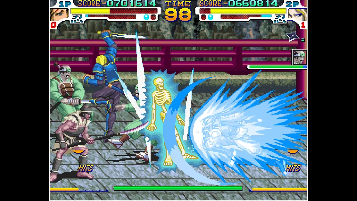 Изображение игры: ACA NEOGEO SENGOKU 3