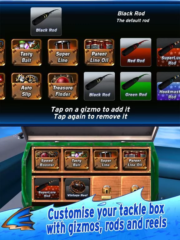 Изображение игры: FLICK FISHING