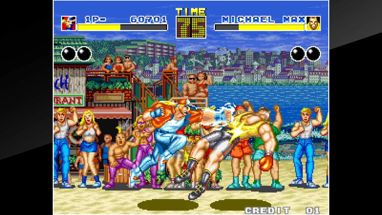 Изображение игры: ACA NEOGEO FATAL FURY