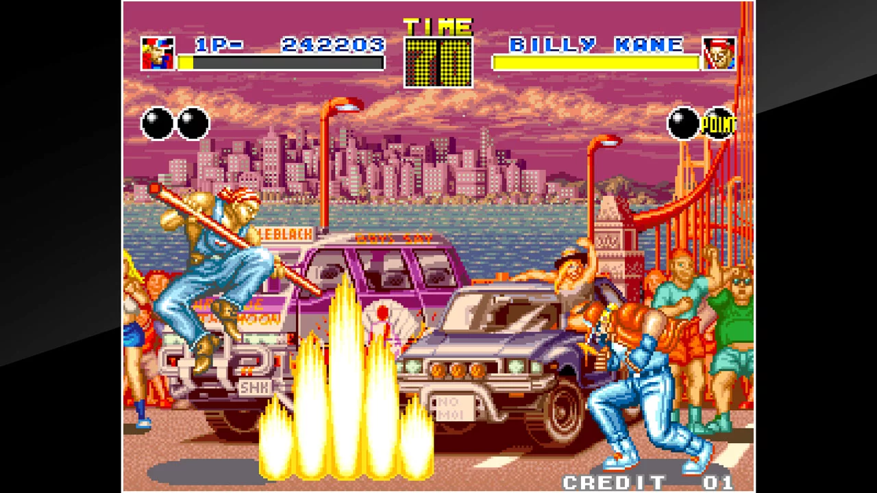 Изображение игры: ACA NEOGEO FATAL FURY