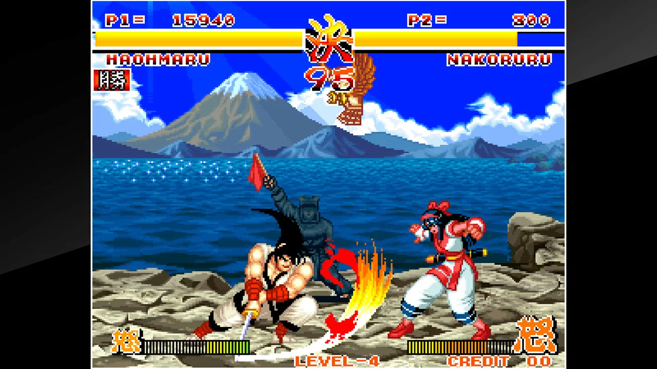 Изображение игры: ACA NEOGEO SAMURAI SHODOWN